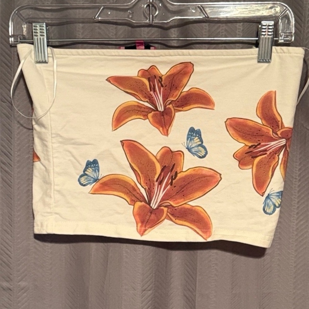 Edikted Floral Tube Top